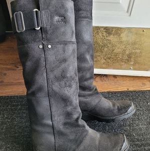 Sorel tall boots (pull on)